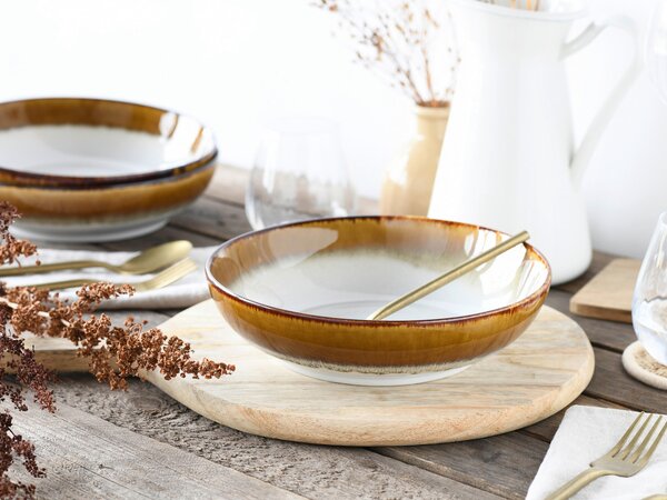 SADA MISEK kamenina keramika 22,5 cm Creatable - Sada misek, Online Only