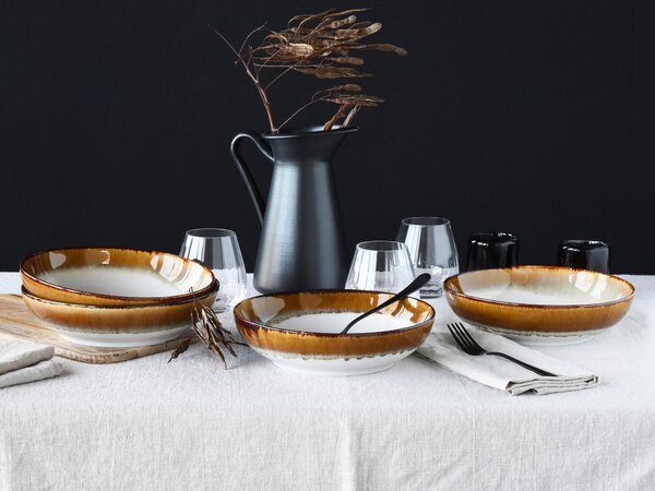 SADA MISEK kamenina keramika 22,5 cm Creatable - Sada misek, Online Only