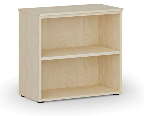 Kancelářský regál PRIMO WOOD, 800 x 420 x 740 mm, bříza
