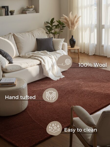 Koberec Hanse Home Calmio hnědý