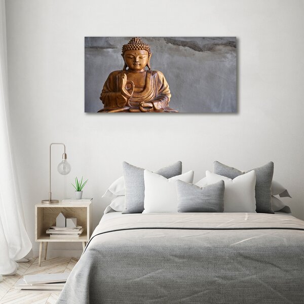 Foto obraz na plátně Dřevěný budha oc-120485087