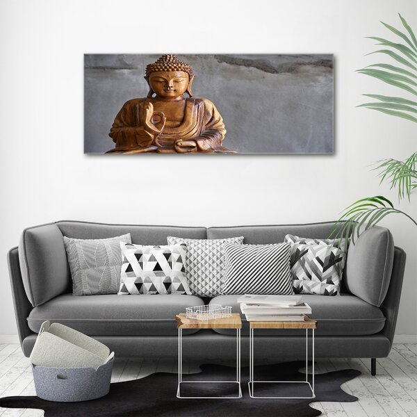 Foto obraz na plátně Dřevěný budha oc-120485087