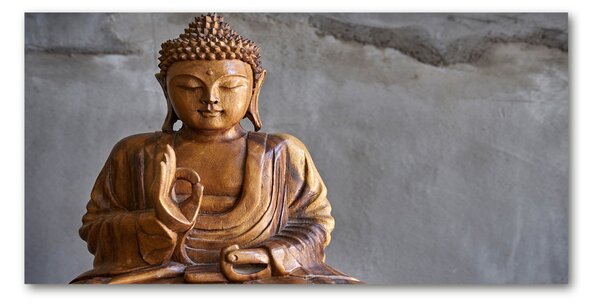 Foto obraz fotografie na skle Dřevěný budha osh-120485087
