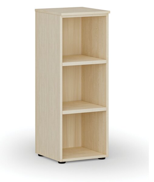 Kancelářský regál PRIMO WOOD, 400 x 420 x 1087 mm, bříza