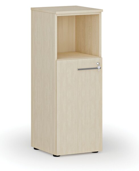 Kombinovaná kancelářská skříň PRIMO WOOD, 400 x 420 x 1087 mm, bříza