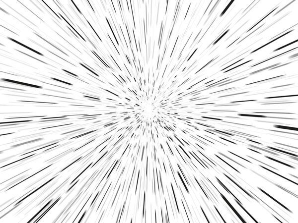 FUGU Tapeta na zeď Skok do hyperprostoru - white Materiál: Digitální eko vlies - klasická tapeta nesamolepicí