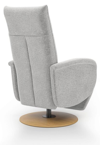 RELAXAČNÍ KŘESLO, textil, světle šedá Sit & More - Online Only křesla & taburety, Online Only