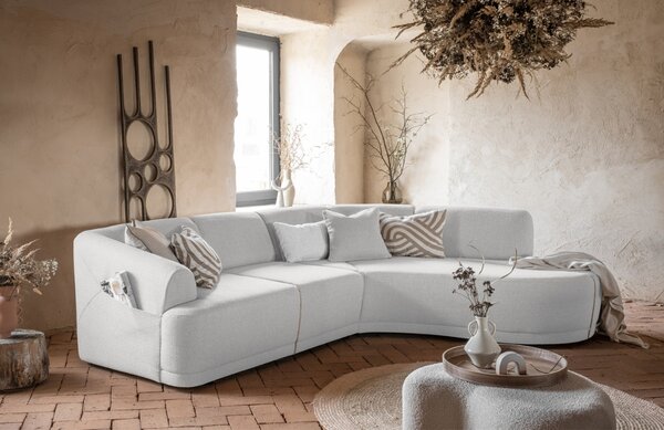 -25 % Dny MOMENTI– Miuform Rohová pohovka Bella Siena 287 cm, pravá
