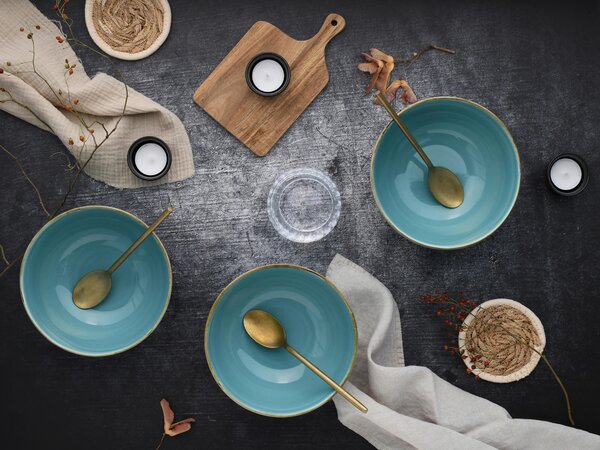 SADA MISEK kamenina keramika 17,5 cm Creatable - Sada misek, Online Only