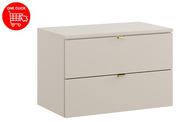 Comad Koupelnová skříňka pod deskové umyvadlo Dalia Cashmere 80 kašmír mat