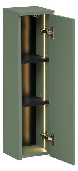 Comad Koupelnová horní skříňka 20 cm Sombra Green rákosově zelená
