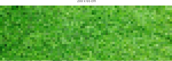 FUGU Ochrana stěny za postel - Pixelcraft green classic Varianta ochrany zdi: Delší strana postele 200x65 cm