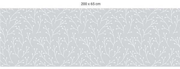 FUGU Ochrana zdi za postel - Větvičky Varianta ochrany zdi: Delší strana postele 200x65 cm