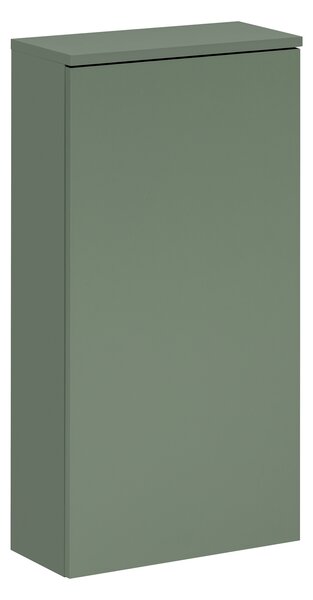 Comad Koupelnová horní skříňka 40 cm Sombra Green rákosově zelená s LED podsvícením