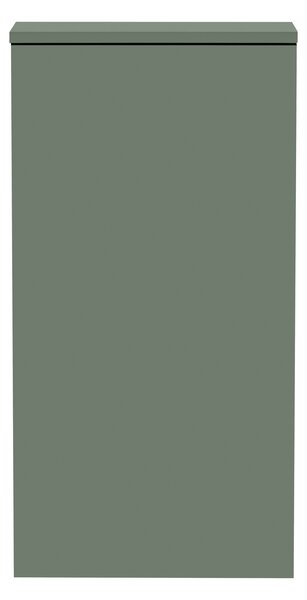 Comad Koupelnová horní skříňka 40 cm Sombra Green rákosově zelená s LED podsvícením
