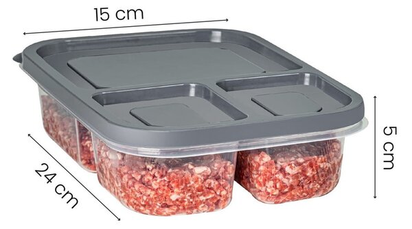 Potravinové krabičky v sadě 8 ks – Hermia