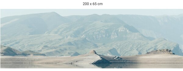 FUGU Ochrana zdi za postel - Blue mountain Varianta ochrany zdi: Delší strana postele 200x65 cm