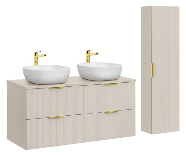 Comad Set koupelnového nábytku Adel Cashmere 120 kašmír mat