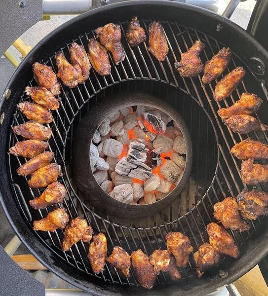 Weber Vortex set pro regulaci teploty v kotlovém grilu