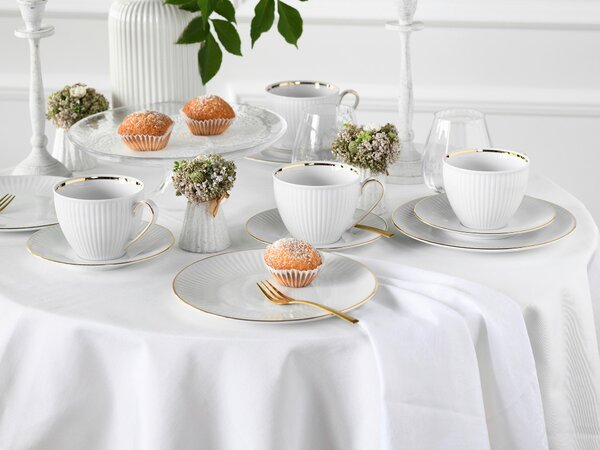 KOMBINOVANÁ SOUPRAVA, 30dílné, porcelán Creatable - Online Only nádobí, Online Only