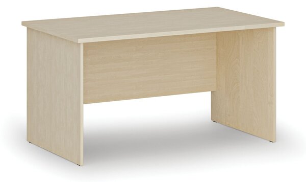 Kancelářský psací stůl PRIMO WOOD, 140x80 cm, bříza