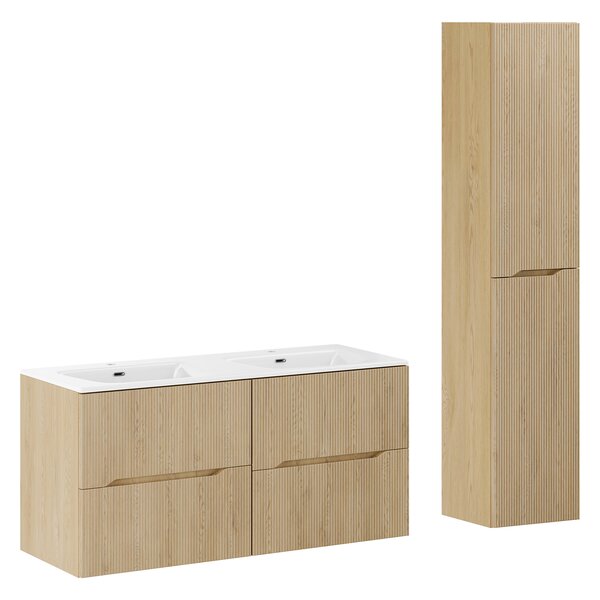 Comad Set koupelnového nábytku Nordic Cremona 120 cremona dub