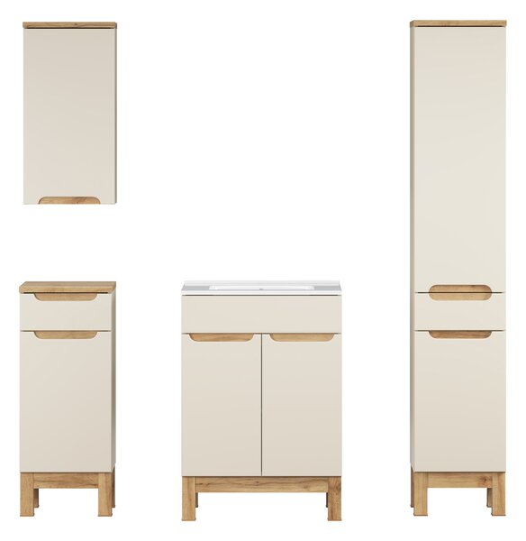 Comad Set koupelnového nábytku Bali Cashmere 60 kašmír mat