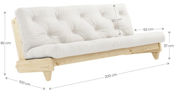 Karup Design Rozkládací pohovka Fresh 200 cm