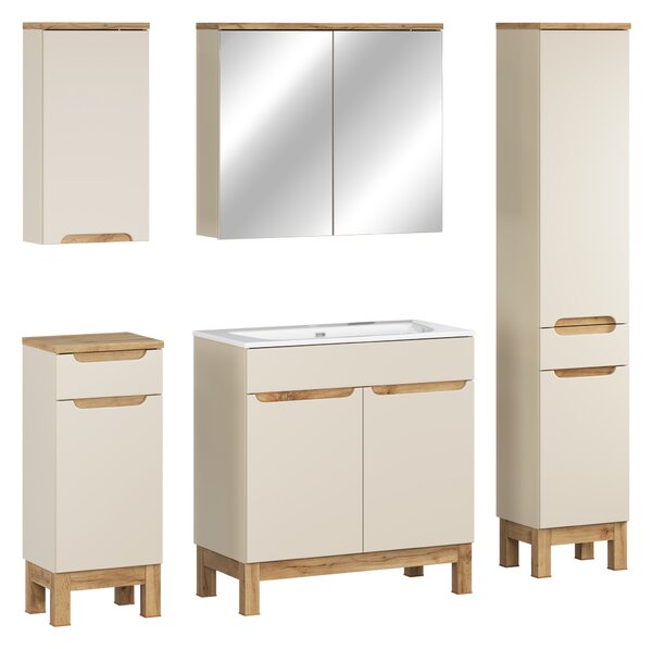 Comad Set koupelnového nábytku Bali Cashmere 80 kašmír mat