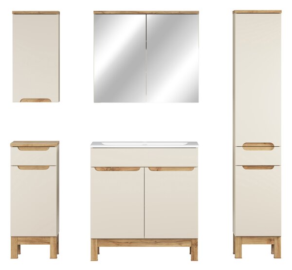 Comad Set koupelnového nábytku Bali Cashmere 80 kašmír mat