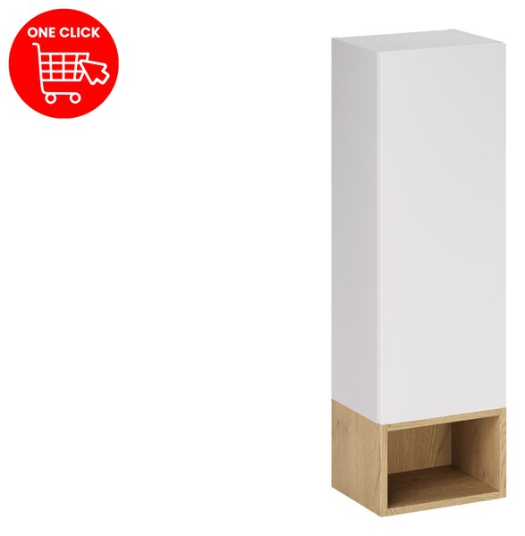 Comad Set koupelnového nábytku Aster White bílá matná/dub cremona
