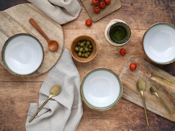 SADA MISEK kamenina keramika 16,5 cm Creatable - Sada misek, Online Only
