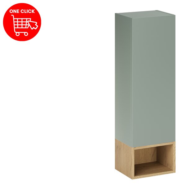 Comad Set koupelnového nábytku Aster Green 30X20 zelená matná/dub cremona