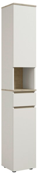 VYSOKÁ SKŘÍŇ, kašmírová, kašmírová, barvy dubu, 30/190/30 cm home24 - Koupelnové série, Online Only