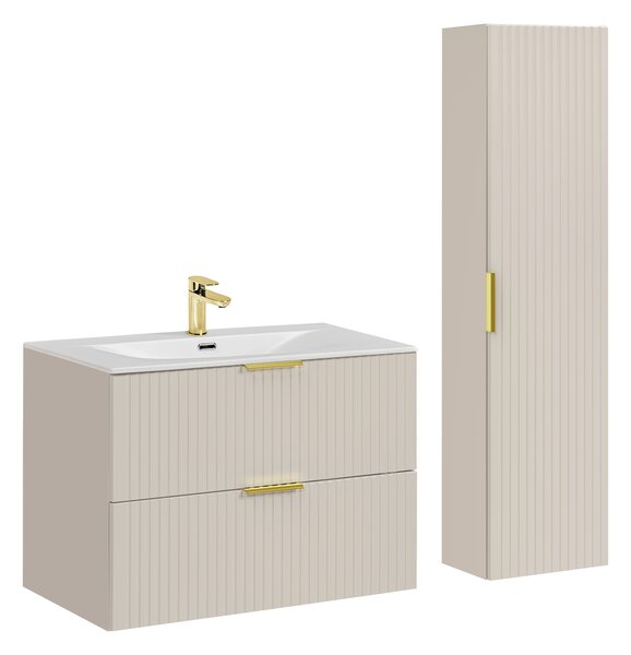 Comad Set koupelnového nábytku Adel Cashmere 80 kašmír mat