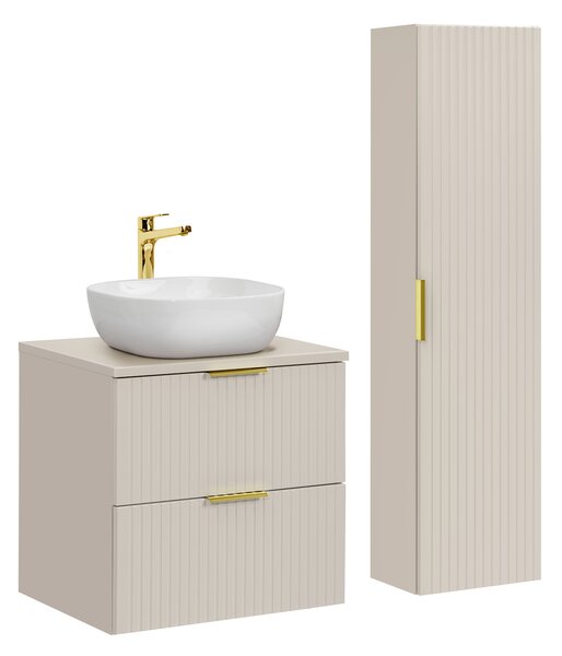 Comad Set koupelnového nábytku Adel Cashmere 60 kašmír mat