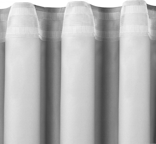 Filumi Závěs MILANA s řasící páskou Wave 7 cm cappuccino, velikost 220x225