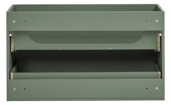 Comad Koupelnová skříňka pod umyvadlo 100 cm Sombra Green rákosově zelená