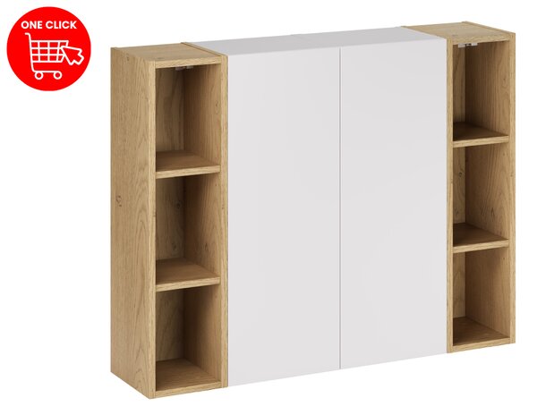 Comad Set koupelnového nábytku Aster White 30 bílá mat police 20 cm