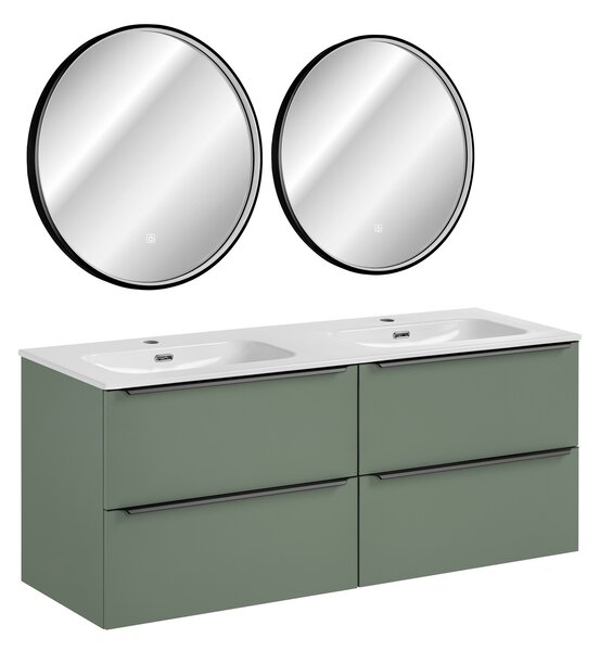 Comad Set koupelnového nábytku Sombra Green 140 rákosově zelená