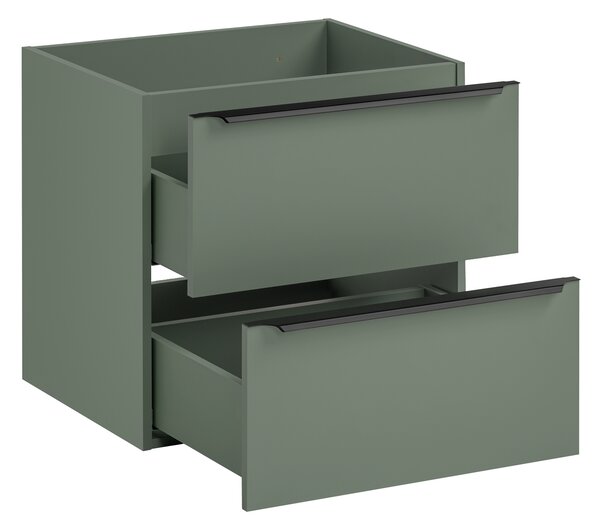 Comad Koupelnová skříňka pod umyvadlo 60 cm Sombra Green rákosově zelená