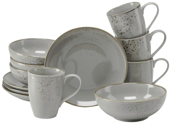 SNÍDAŇOVÁ SOUPRAVA kamenina keramika Creatable - Kolekce nádobí, Online Only