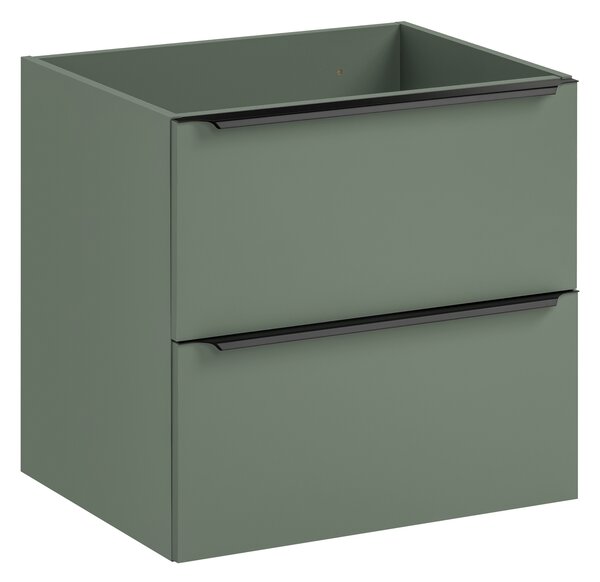 Comad Koupelnová skříňka pod umyvadlo 60 cm Sombra Green rákosově zelená
