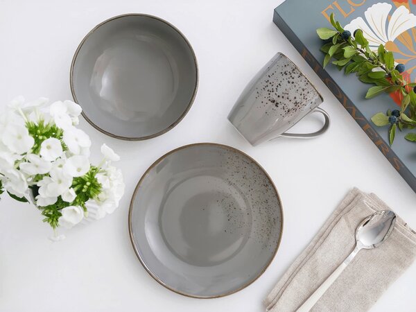 SNÍDAŇOVÁ SOUPRAVA kamenina keramika Creatable - Kolekce nádobí, Online Only