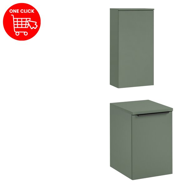 Comad Set koupelnového nábytku Sombra Green 40 rákosově zelená