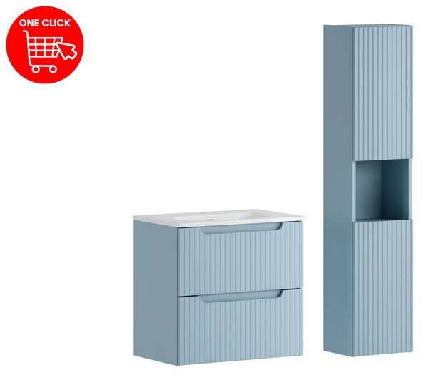 Comad Set koupelnového nábytku Nova Denim 60 modrá