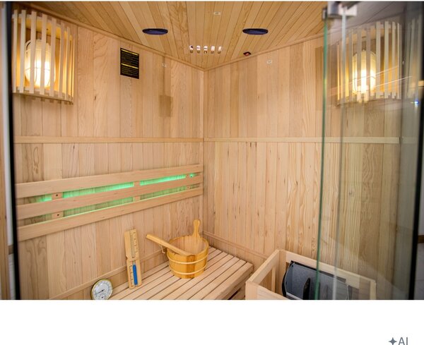 BPS-koupelny Finská sauna Relax OSLO2 120x120, 1-2 osoby