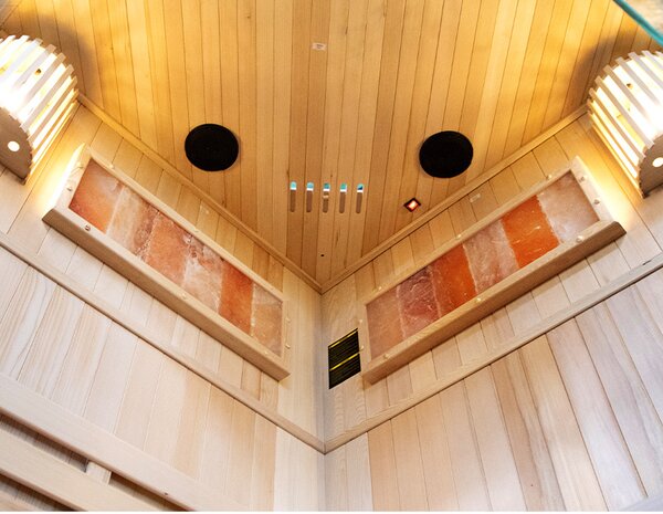 BPS-koupelny Finská sauna Relax KEMI2 120x120, 1-2 osoby