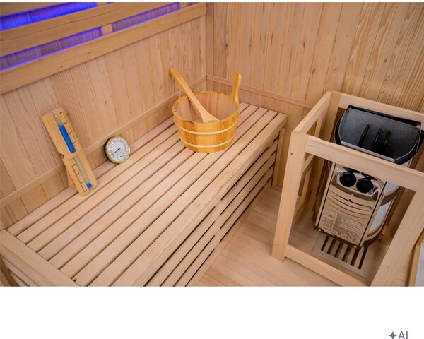 BPS-koupelny Finská sauna Relax OSLO2 120x120, 1-2 osoby
