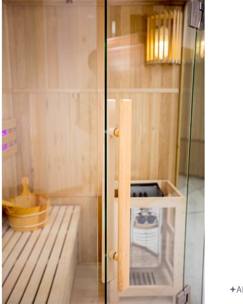 BPS-koupelny Finská sauna Relax OSLO2 120x120, 1-2 osoby